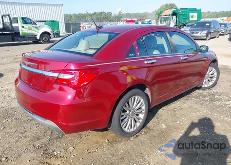 2011 Chrysler 200 Limited from USA, damaged, VIN 1C3BC2FG7BN527205